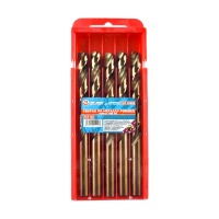 Сверла по металлу кобальтовые 9,5 мм, 5 шт., HSS CO, P6M5K5, "MAXIMUM" MX 10093