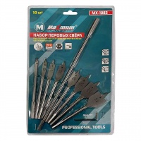 Набор сверл по дереву перьевых 10 pc, "MAXIMUM", MX1083 (2896)