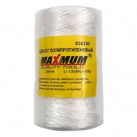 Полипропиленовый шпагат 130 м, прозрачный, "MAXIMUM" (2658)